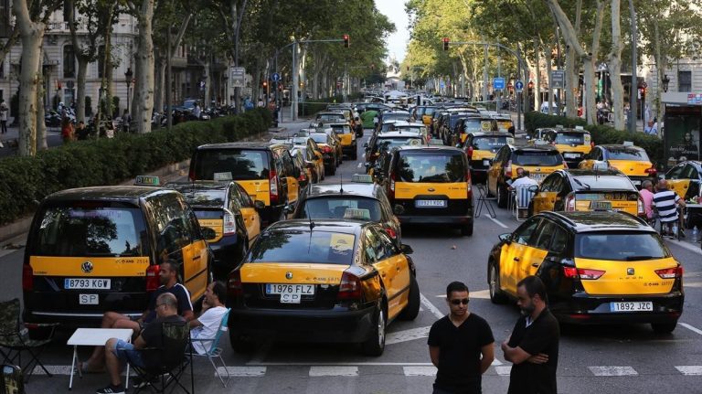 huelga-taxistas-barcelona