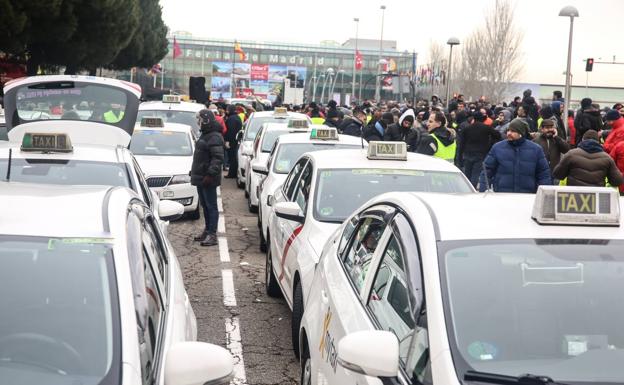 taxis-huelga-Madrid